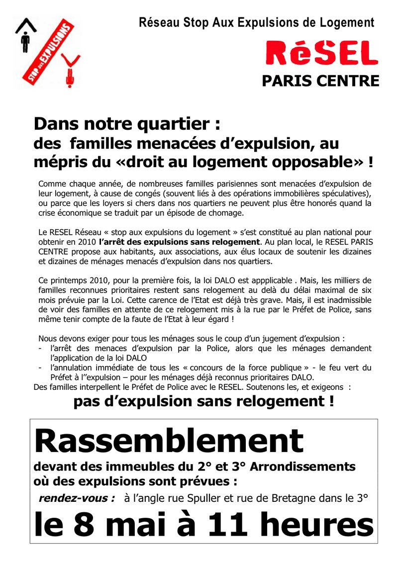 Tract Résel Centre 8 mai