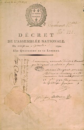 Aboilition royauté